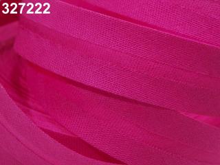 Šikmý proužek bavlněný zažehlený - šíře 14mm - různé barvy 327 222 Cyklámen