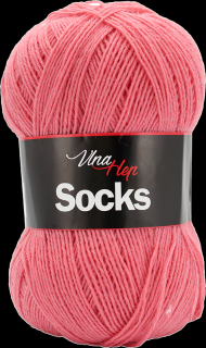 Socks - ponožková Doprodej - 6033 Růžová - korálová