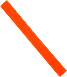 Suchý zip střihaný - díl 2x20 cm Červeno-oranžová