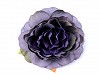 Umělý květ růže Ø65 mm - různé barvy 10 Modro-fialová