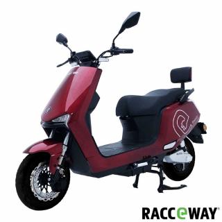 Elektroskútr RACCEWAY® GALAXY, vínový (motor 1200W, rychlost 45km/h, dojezd 53km, led osvětlení, Olověná baterie, dálkové ovládání s alarmem, nosnost 150kg)