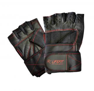 Fitnes rukavice LIFEFIT TOP, vel. XL, černé
