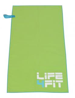 LIFEFIT rychleschnoucí ručník z mikrovlákna 105x175cm, zelený