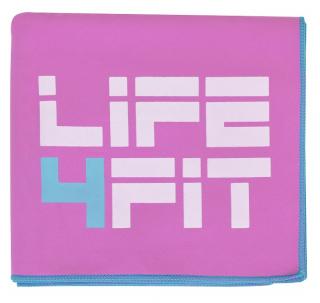 LIFEFIT rychleschnoucí ručník z mikrovlákna 70x140cm, růžový