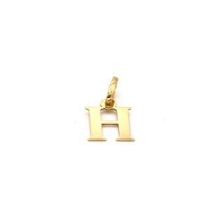 BB Goldinvestic Zlatý přívěsek písmeno H 0,30g N5614-585/1000
