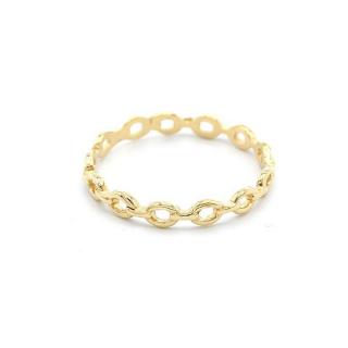 BB Goldinvestic Zlatý prsten kroužek z koleček 0,88g N5649-585/1000