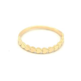 BB Goldinvestic Zlatý prsten pruh šestihranů se zirkony 1,13g N5875-585/1000