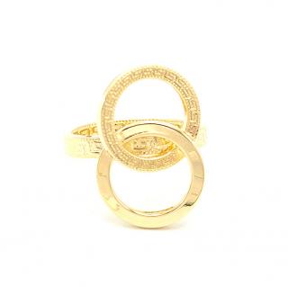 BB Goldinvestic Zlatý prsten s černý kamenem a zirkony 2,00g N6090-585/1000