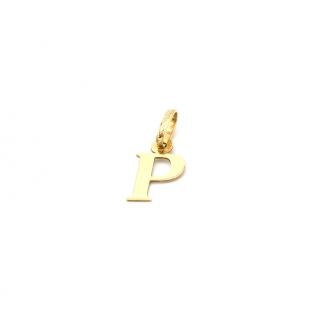 BB Goldinvestic Zlatý přvěsek písmeno P 0,25g N5050-585/1000