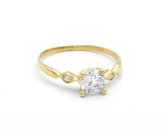 BB Goldinvestic  Zlatý zásnubní prsten 1,65g N880-585/1000