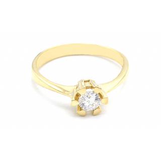 BB Goldinvestic  Zlatý zásnubní prsten 2,10g N811-585/1000