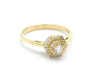 BB Goldinvestic  Zlatý zásnubní prsten 2,60g N807-585/1000