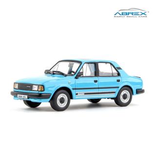 1:43 Abrex ABS-702LG1 Škoda 120L (1984) Modrá Blankytná (Abrex)