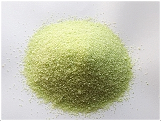 Dekorační písek (zelený)