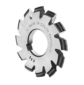 ČSN 222510 Modulová fréza na evolventní ozubení HSS modul 0,5  (Modulová fréza 20° modul 0,5)