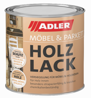 Adler HOLZLACK Balení: 0,375 l, Druh lesku: lesklý