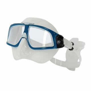 Aqualung Sphera X WHITE MODRÁ PETROL (maska silikon bílý)