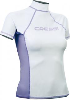 Cressi Rash Guard Triko LADY white (krátký rukáv)