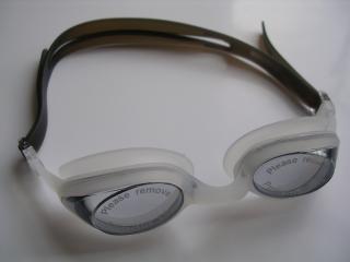 plavecké brýle Cressi NUOTO (silikon průsvitný kouřová skla)