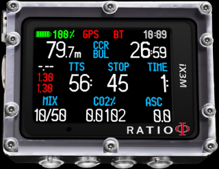 Ratio iX3M PRO Tech+ (potápěčský počítač)