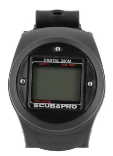 Scubapro Uwatec Digital 330 Black (digitální hloubkoměr)