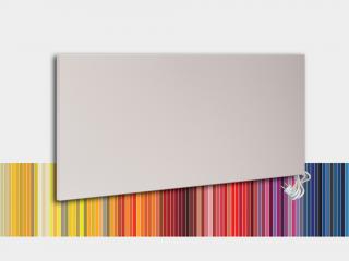 Infrapanel ECOSUN 700 U+ SELECT - výběr barev Barva RAL: RAL 7047 (#CFD0CF)