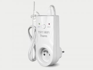 TS11 WiFi Therm Zásuvkový WiFi termostat pro sálavé panely a přímotopy