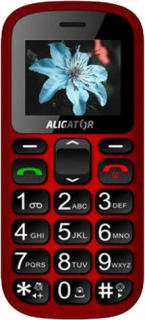 Aligator A321 Senior Červená