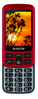 Aligator VS900 Červený
