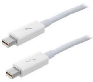 Apple Thunderbolt cable (0.5 m) White - Apple Thunderbolt cable (0.5 m) White