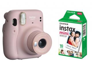 Fujifilm Instax Mini 11 Blush Pink + 10 ks fotek (new)