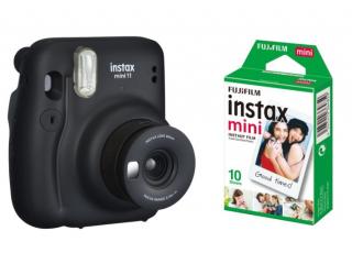 Fujifilm Instax Mini 11 Charcoal Gray + 10ks fotek (new)