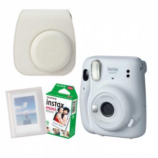 Fujifilm Instax Mini 11 Ice White small bundle (new)