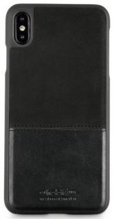 HOLDIT Case iPhone XS Max -Black Leather/Suede - HOLDIT Case iPhone XS Max -Black Leather/Suede (new)