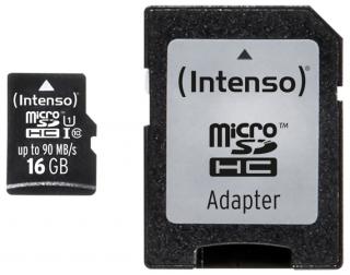 Intenso 16GB micro SDHC PRO UHS-I + adaptér (new)