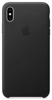 iPhone XS Max Leather Case - Black (new)