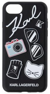 Karl Lagerfeld Pins Hard Case iPhone 7/8/SE2,Black (new)