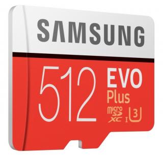 Samsung 512GB microSDXC EVO Plus + SD adaptér (new)