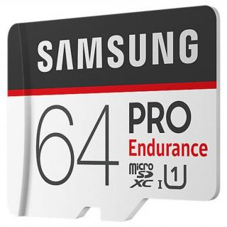 Samsung 64GB microSDHC PRO Endurance + SD adaptér (new)