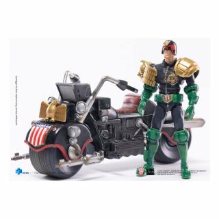 2000 AD Exquisite Mini - akční figurka - Judge Dredd & Lawmaster MK 2 Set