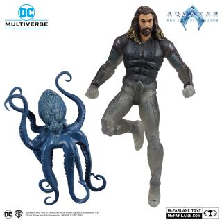 Aquaman and the Lost Kingdom DC Multiverse - akční figurka - Aquaman (Stealth Suit with Topo) (Gold Label)