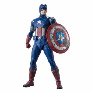 Avengers S.H. Figuarts - akční figurka - Captain America (Avengers Assemble Edition)