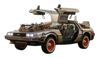 Back to the Future III Movie Masterpiece - replika - DeLorean Time Machine