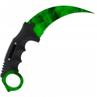 Counter-Strike KNIFY nůž - KARAMBIT - Emerald