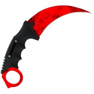 Counter-Strike KNIFY nůž - KARAMBIT - Ruby