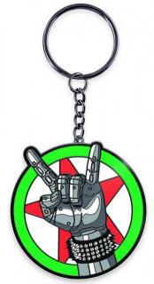 Cyberpunk 2077 - klíčenka - Silverhand Emblem
