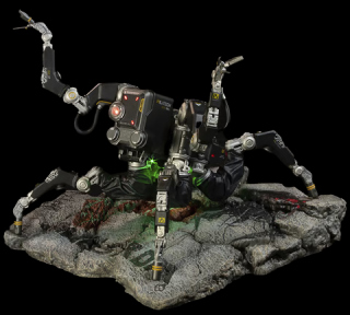 Cyberpunk 2077 - soška - Militech Spiderbot  Flathead