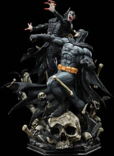 Dark Nights: Metal Ultimate Premium Masterline Series - soška - Batman VS Batman Who Laughs Deluxe Bonus Version