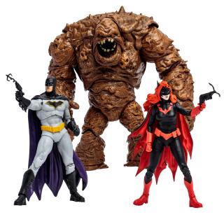 DC Multiverse - akční figurky - Clayface, Batman & Batwoman (DC Rebirth) (Gold Label)
