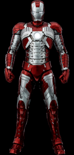 Infinity Saga DLX - akční figurka - Iron Man Mark 5